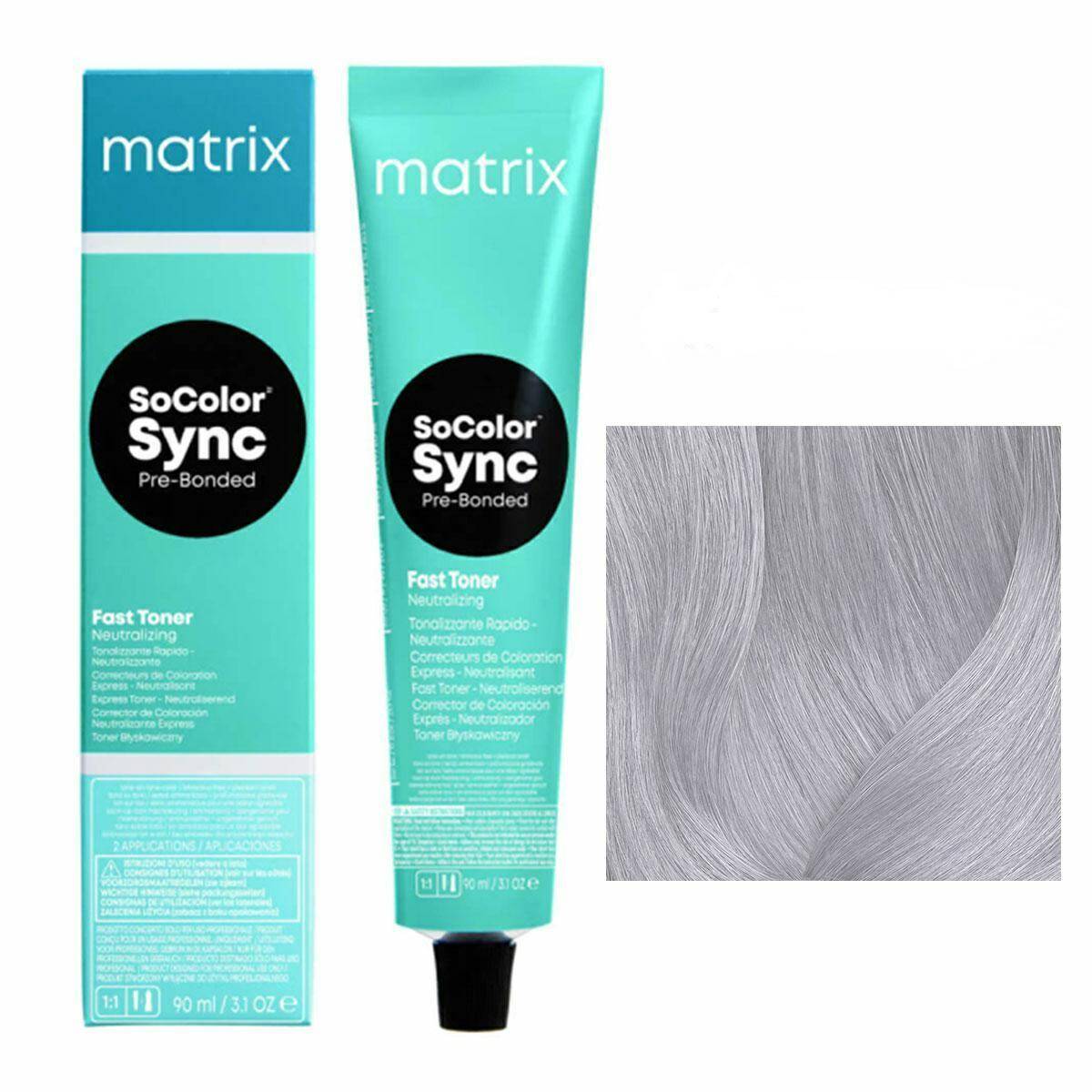 Matrix SoColor Sync Pre-Bonded Farba do włosów - Anti-Brass Anty Miedziany, półtrwała koloryzacja ton w ton 90ml
