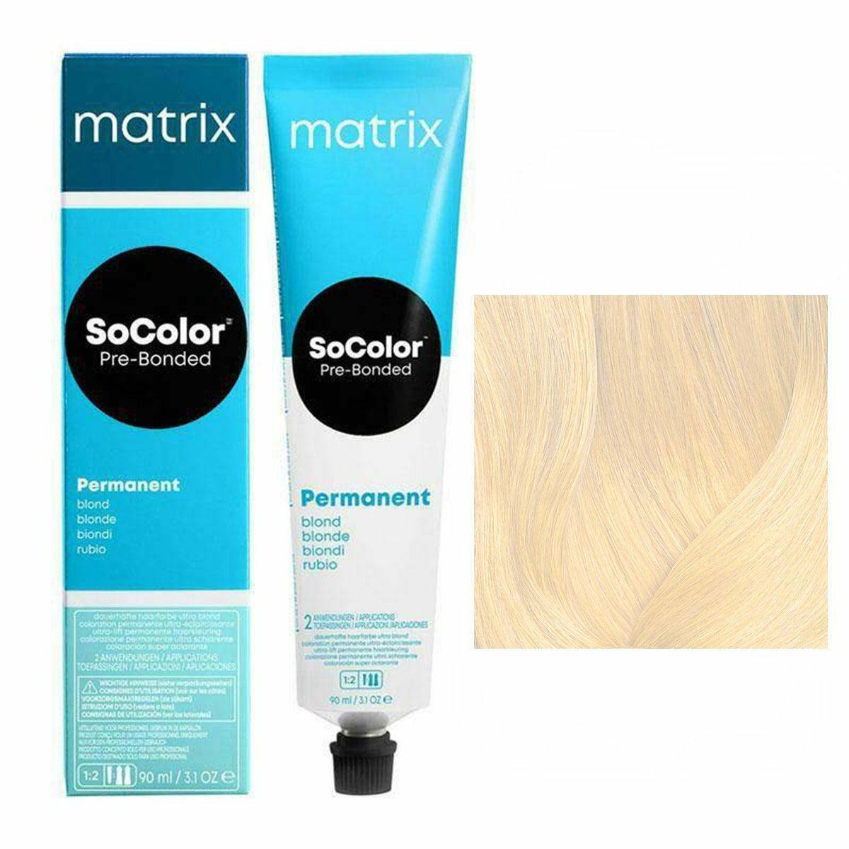 Matrix SoColor Pre-Bonded Ultra Blonde - UL-N+ Intensywny blond naturalny, farba rozjaśniająco kryjąca 90ml