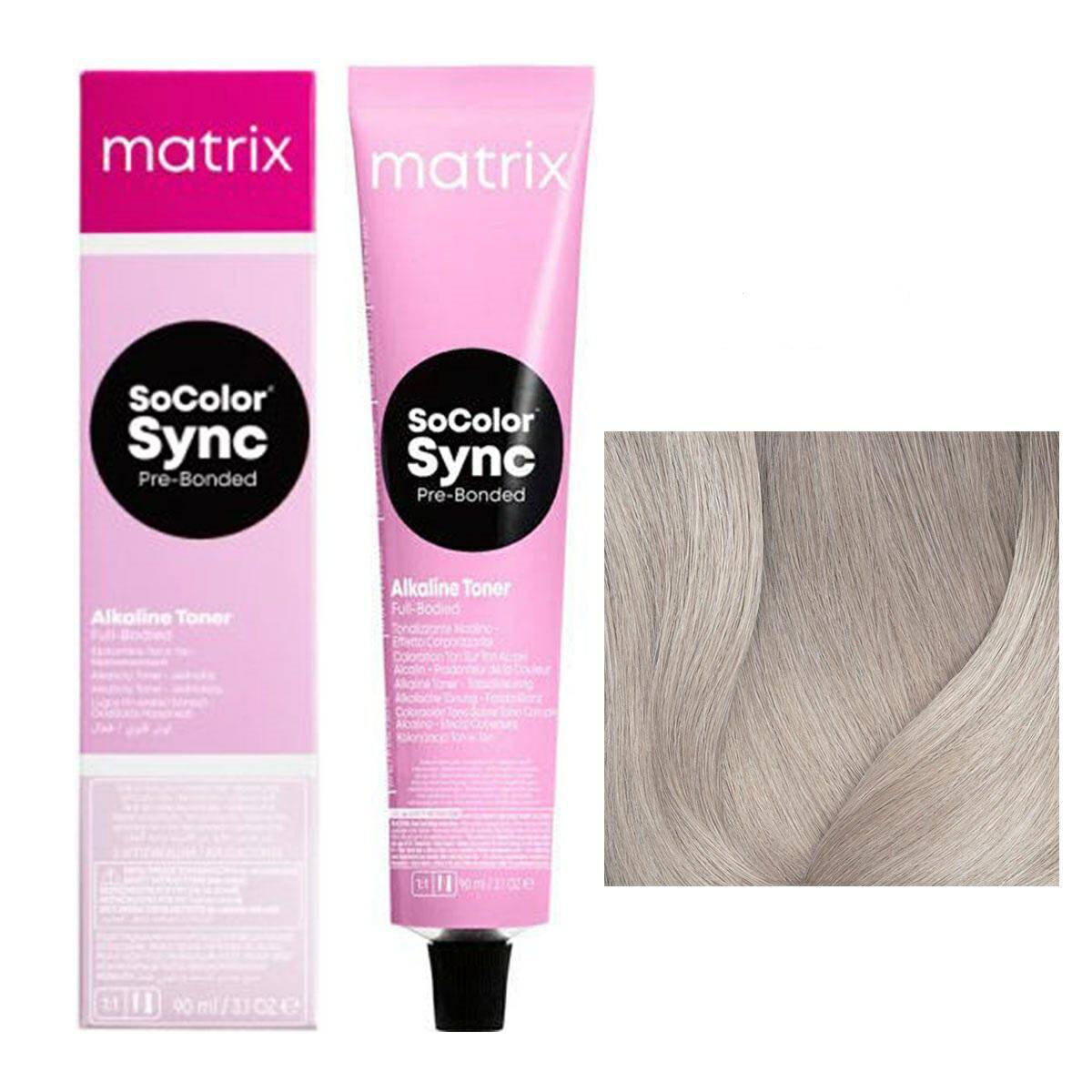 Matrix SoColor Sync Pre-Bonded Farba do włosów - 10NV Extra jasny blond naturalny fioletowy