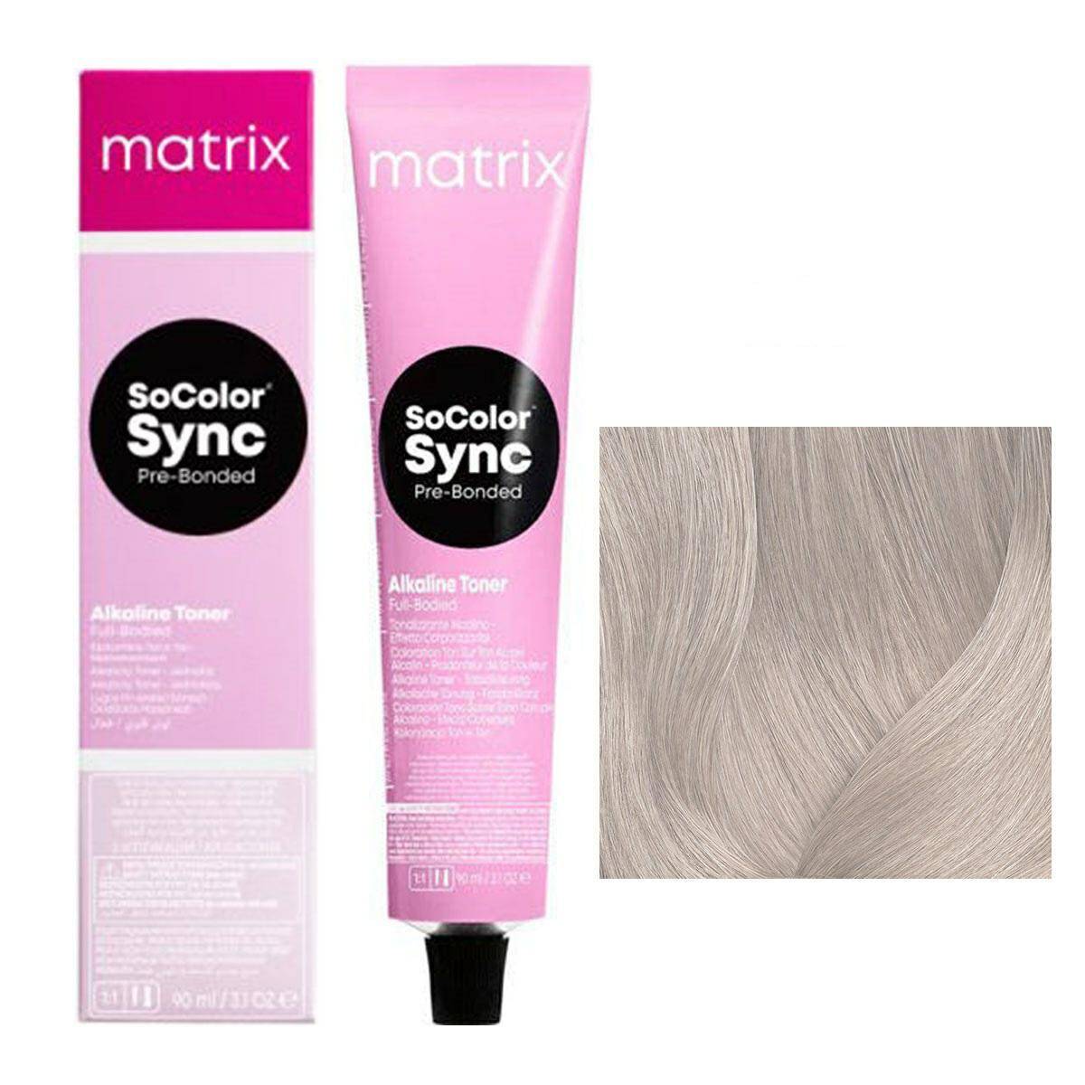 Matrix SoColor Sync Pre-Bonded Farba do włosów - 10P Extra jasny blond perłowy, półtrwała koloryzacja ton w ton 90ml
