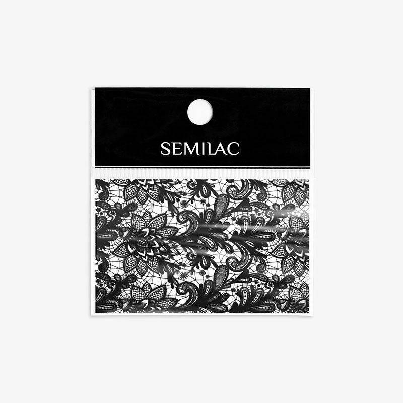Semilac Folia transferowa 25 - Black Lace