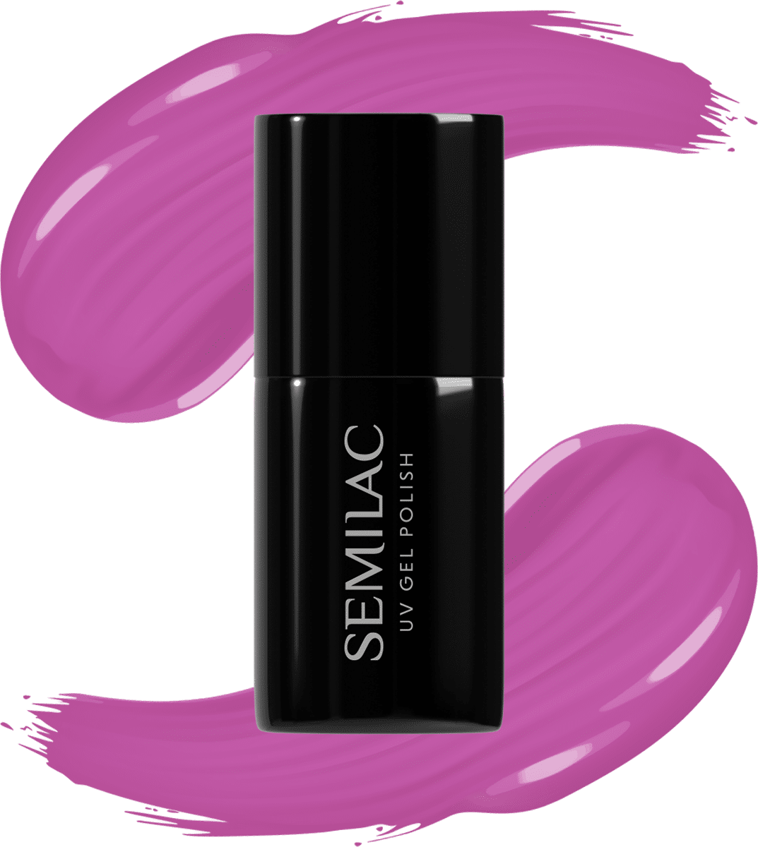 Semilac Lakier hybrydowy - 601 Neon Pink Punch 7ml