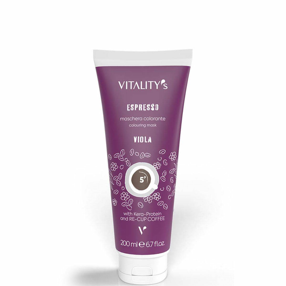 Vitalitys Espresso Viola Maska koloryzująca Fioletowa 200ml New