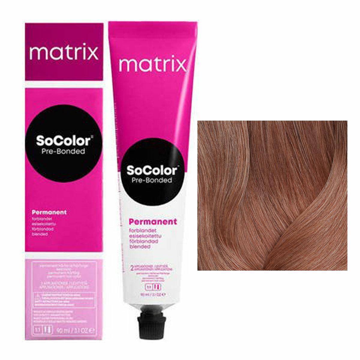 Matrix SoColor Pre-Bonded Farba do włosów - 7M Średni blond mokka 90ml