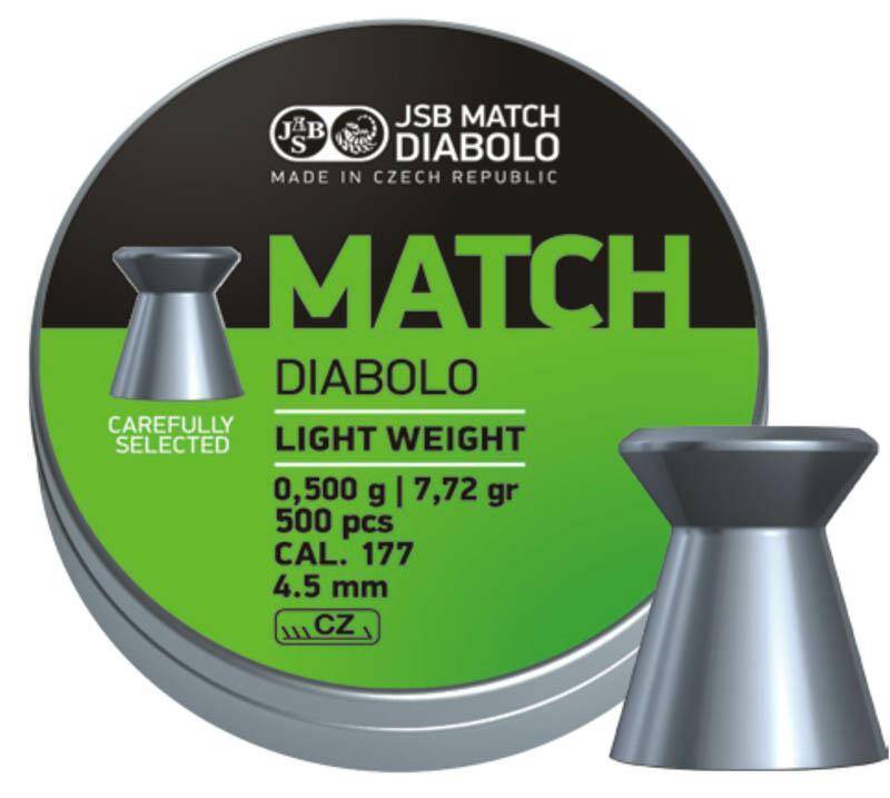 Diabolo JSB MATCH Light kal.4,51/500