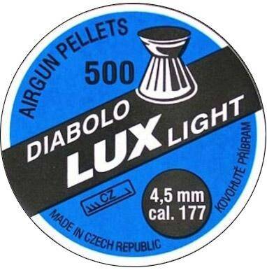 Diabolo KOVOHUTE LUX LIGHT kal.4,5mm/500