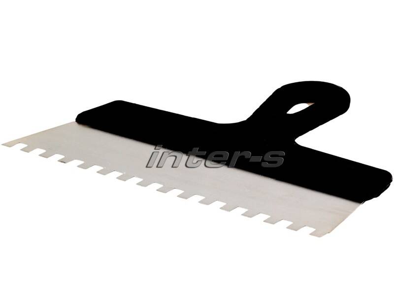 Homlokzati spatulya 8/150 mm műanyag nyél