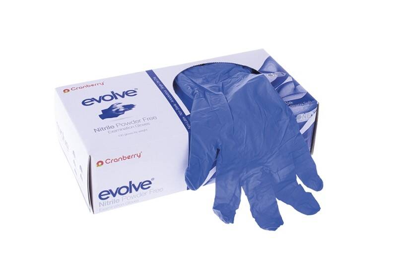Blue nitrile gloves XL 100 pcs