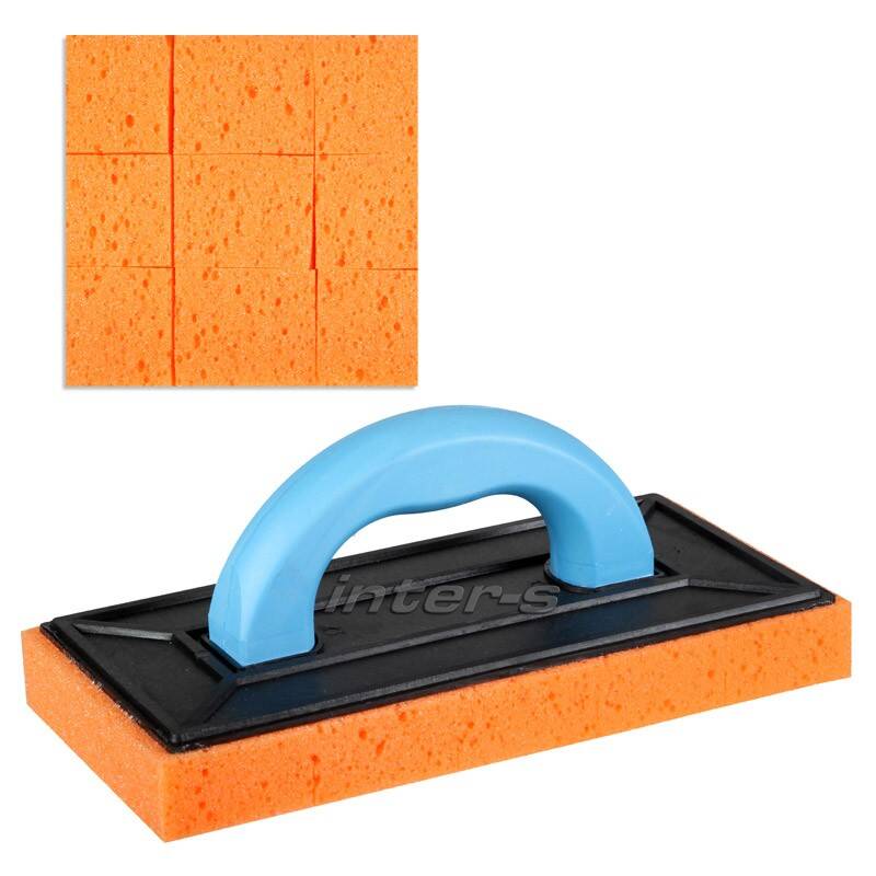 Tiling float with scatching sponge 30mm