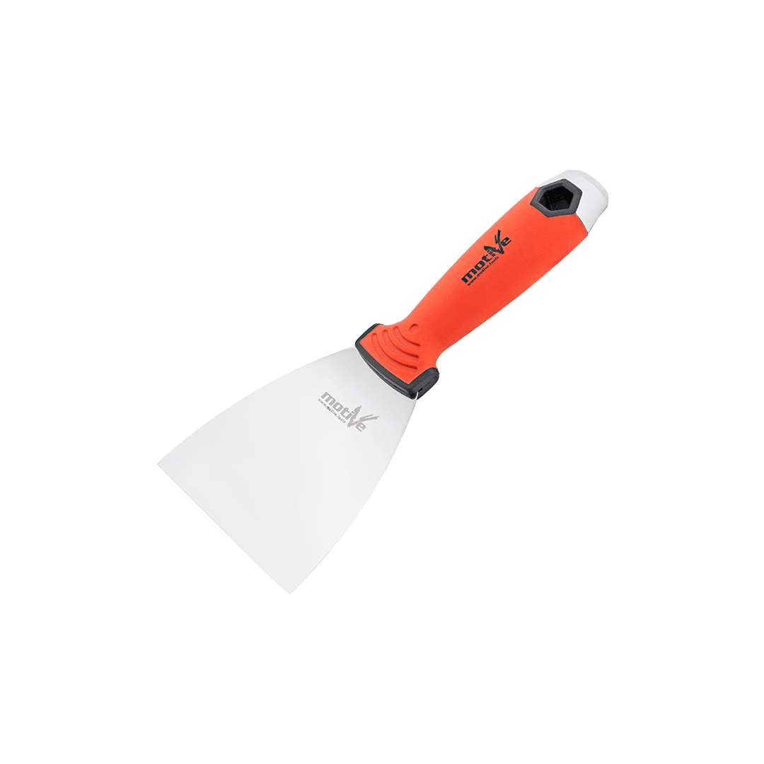 Stainless steel putty knife 100 mm