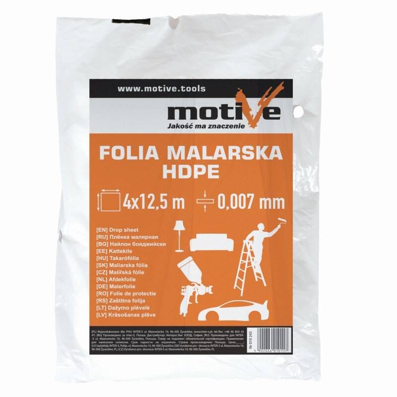 FOLIA MALARSKA 4/12,5m MOTIVE 7 mikr.