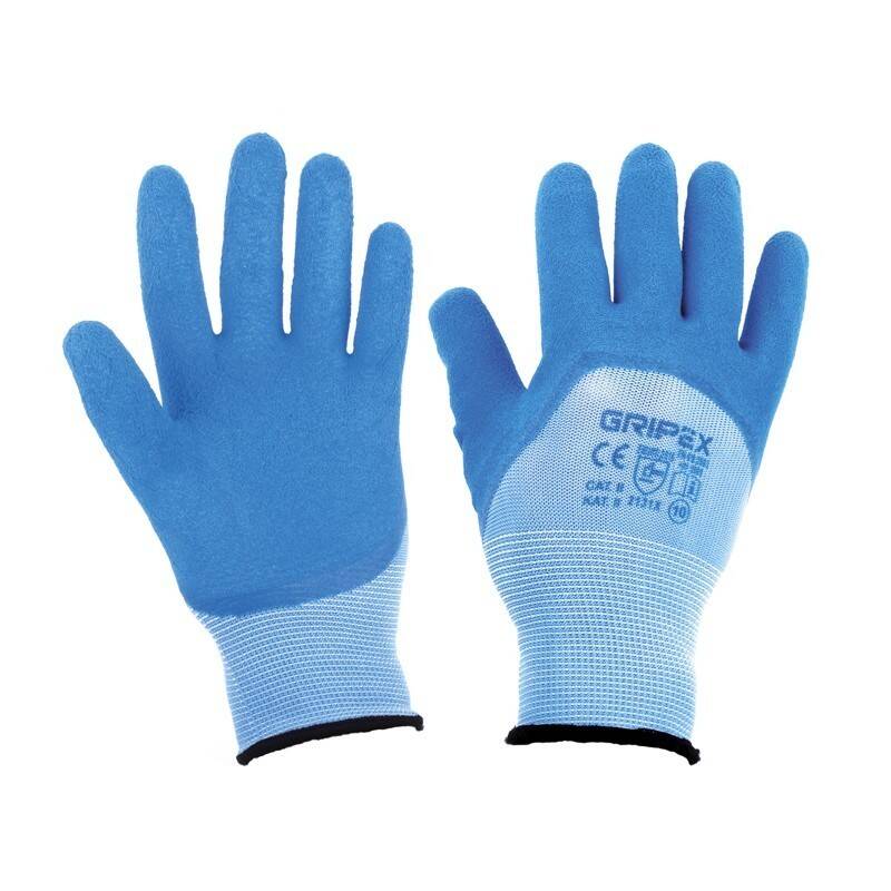 Latex coated working gloves GRIPEX