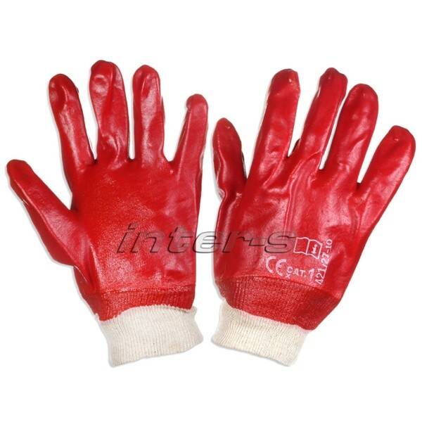 PVC coated gloves