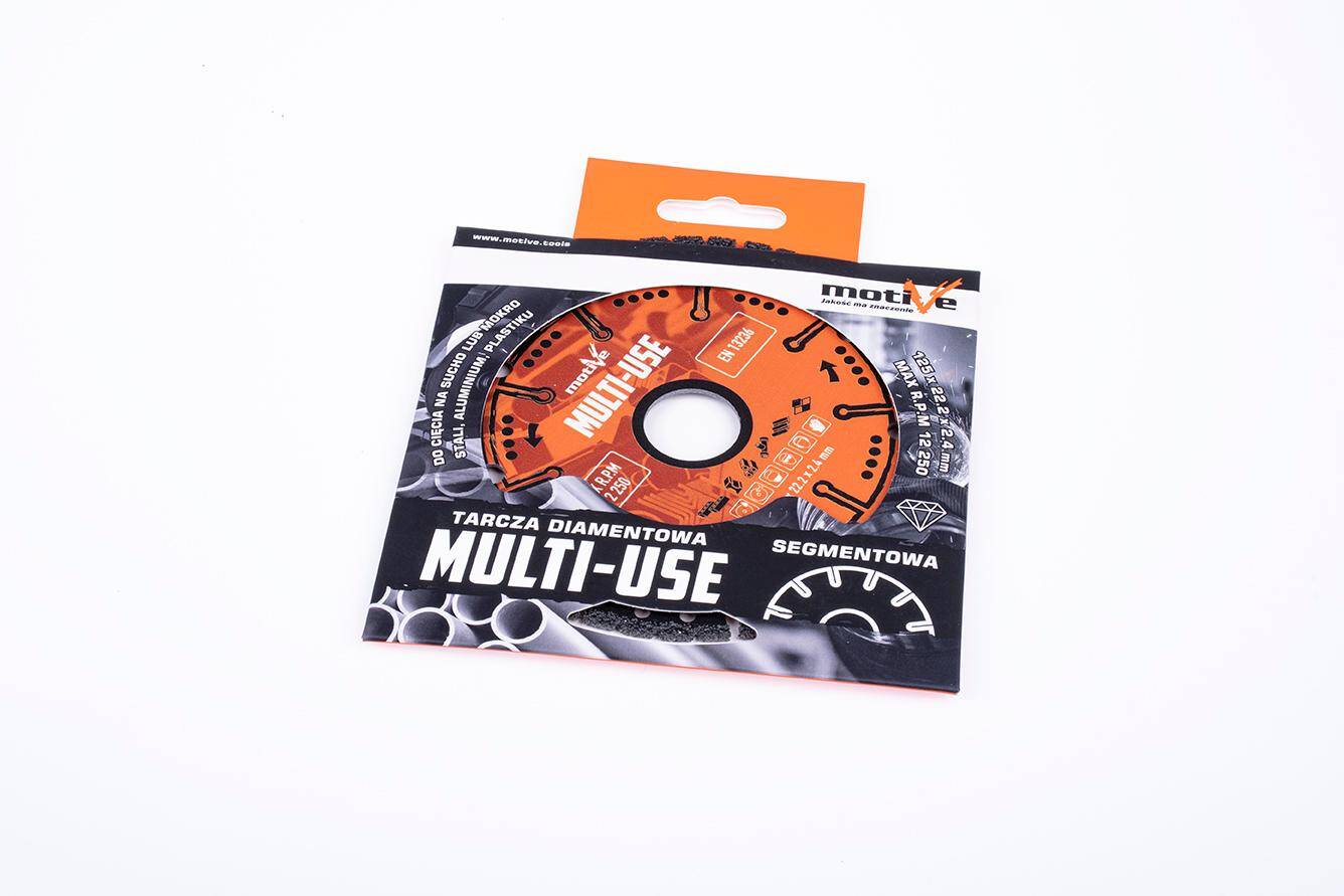 Multipurpose cutting disc segmented 125 mm