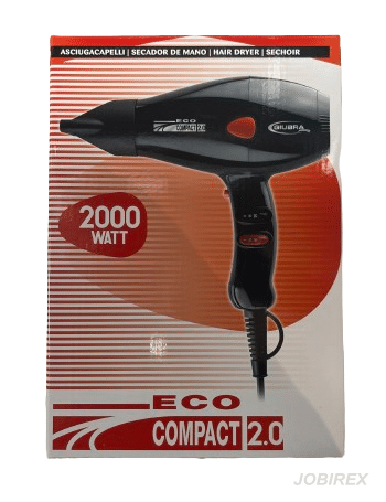 Giubra Suszarka Eco Compact 2.0 Nero 2000Wat