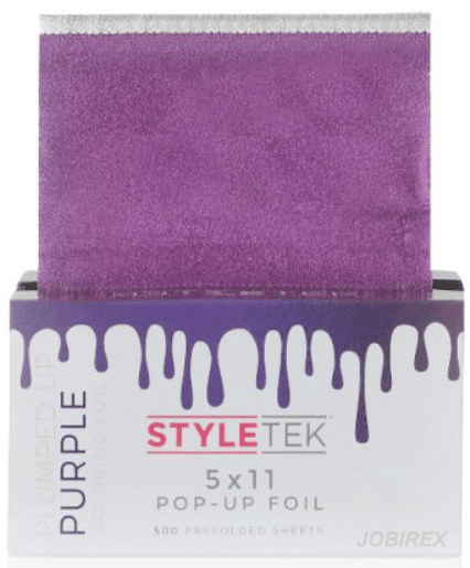 Styletek Folia Ryflowana Do Koloryzacji Purple/Fiolet 500 szt.
