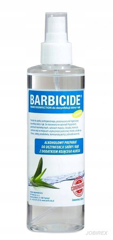 Barbicide Spray Do Dezynfekcji Skóry Rąk 250ml