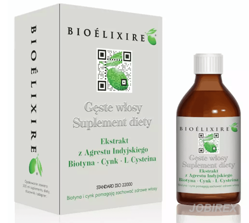 Bioelixire Gęste Włosy Suplement Diety 300ml