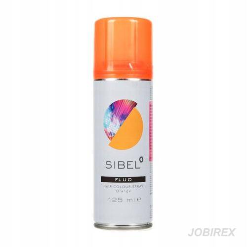 Sibel Color Spray Koloryzujący Farbujący Do Włosów Pomarańczowy Orange 125ml