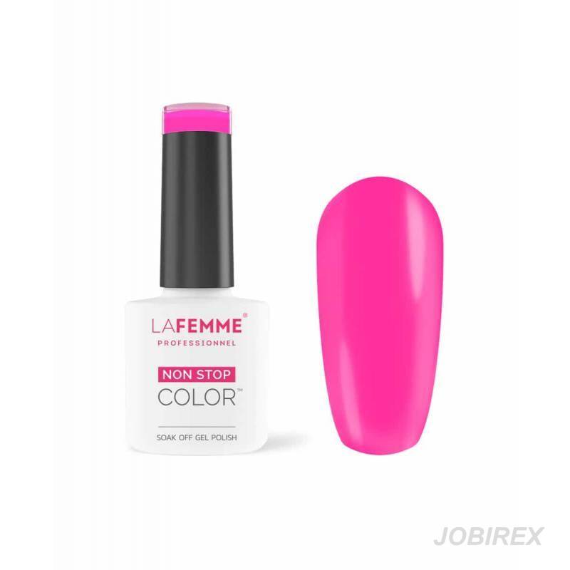 La Femme Neonowy lakier hybrydowy UV&LED 8g - H114 Neon Pink