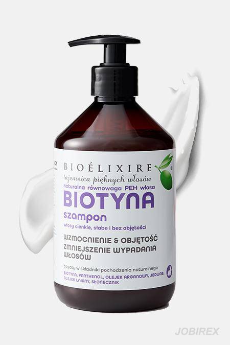 Bioélixire Essential Szampon Wzmacniający z Biotyną 500ml