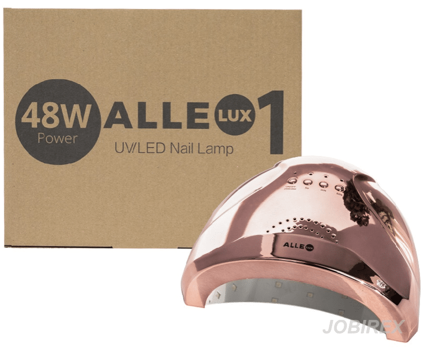 AlleLux 1 Lampa UV/LED 48W Różowe Złoto