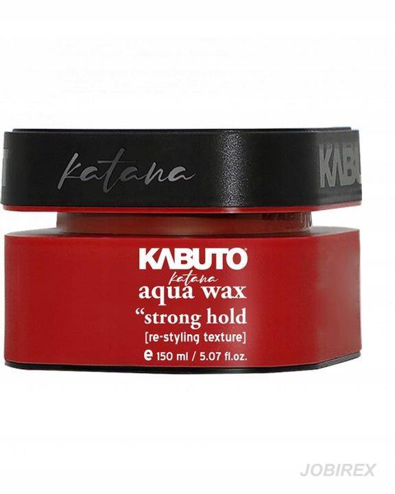 Kabuto Katana Aqua Wax Red Mocna Pomada Woskowa Do Włosów Dla Mężczyzn 150ml