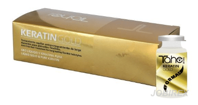 Tahe Ampułki Botanic Gold Finishing Keratin-Formas Do Stylizacji Włosów z Keratyną 10x10ml