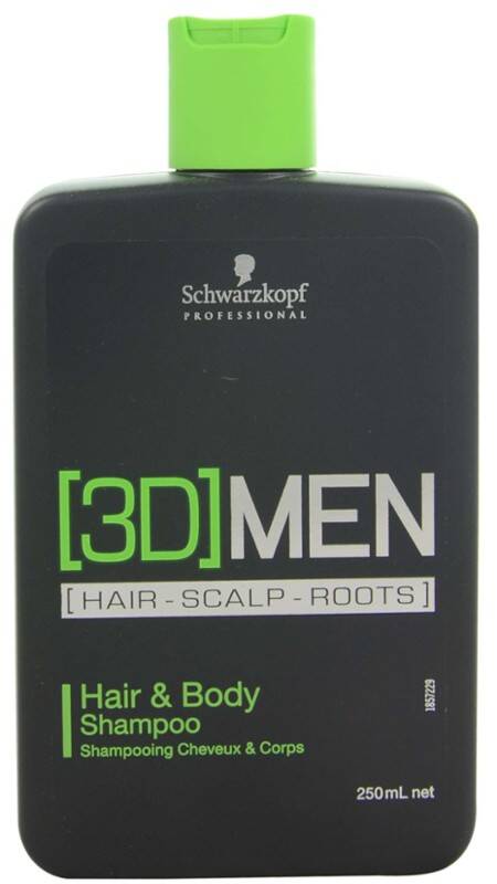 SCHWARZKOP Szampon dla mężczyzn do włosów i ciała 250 ml 3DMEN