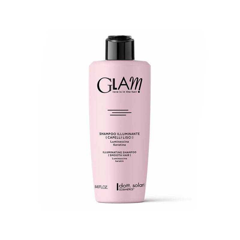 GLAM szampon 250ml Illuminante wygładzający Dott. Solari