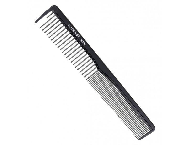 Grzebień CK209 BlacKomb Karbonowy 28 x 3cm do strzyśnia włosów.