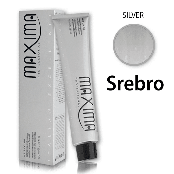 Farba MAXIMA 100ml Silver (1:1,5) Srebro