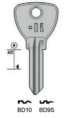 Klucz BD9R 