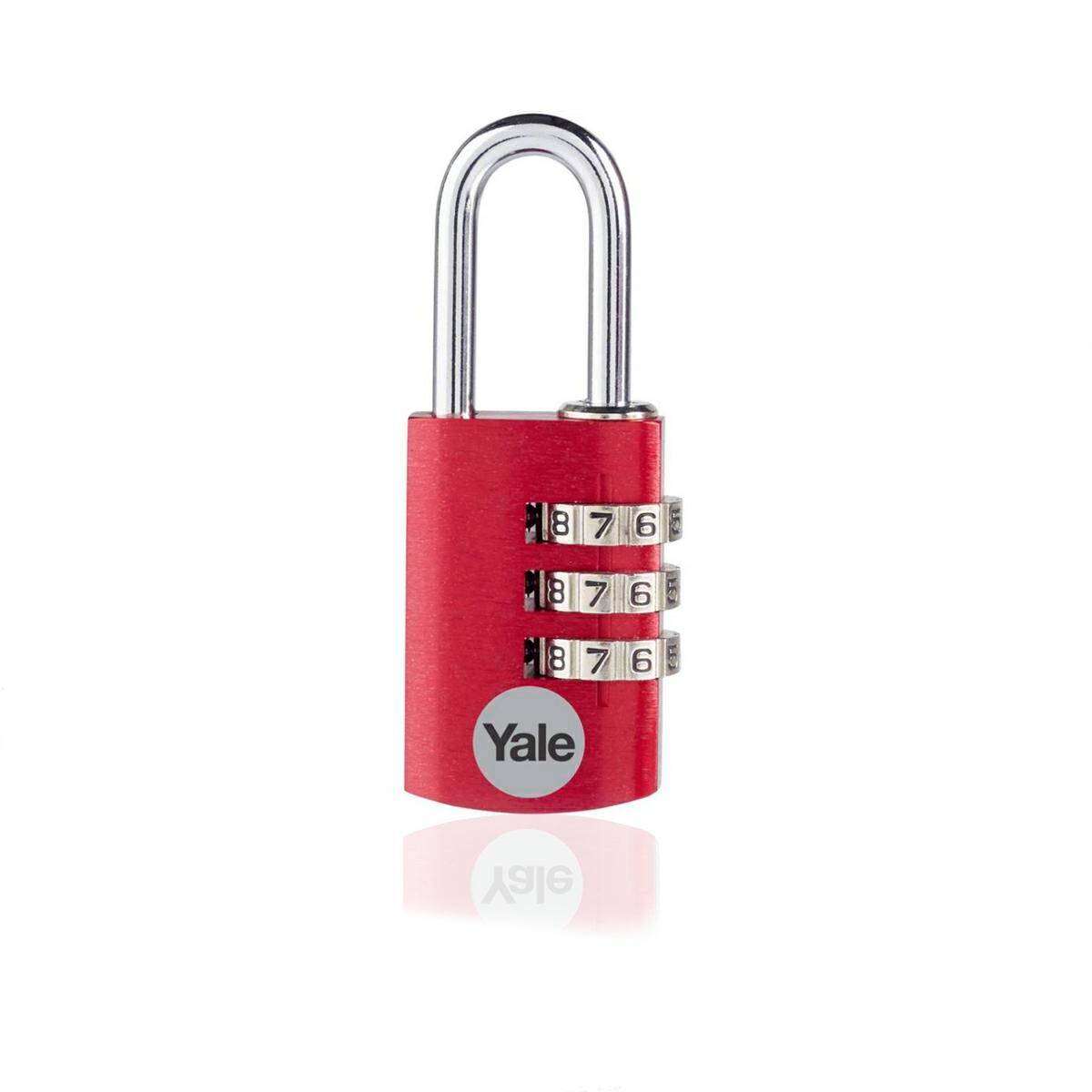 Cypher padlock Yale | aluminum - red 28mm