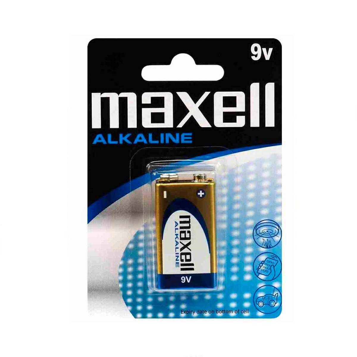 Bateria Maxell 6LR61 MN1604 9V 1PAK