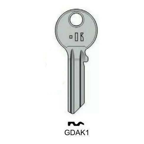 Notched key Keyline GDAK1