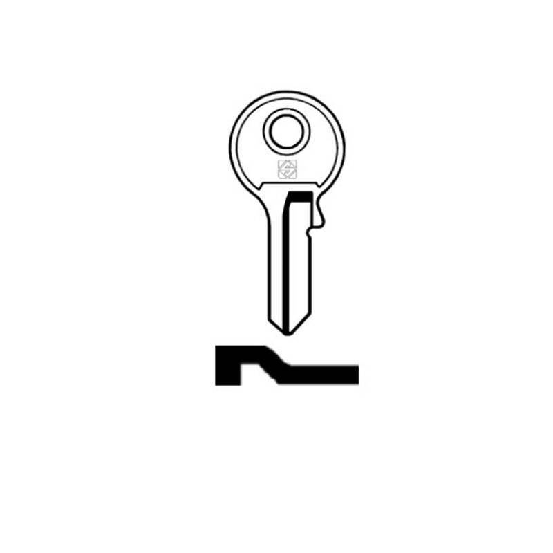 Schlüssel Silca AB12R
