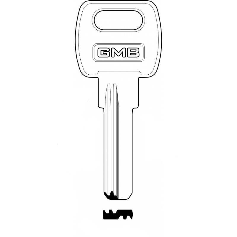 Klucz GMB - Nawiercany 