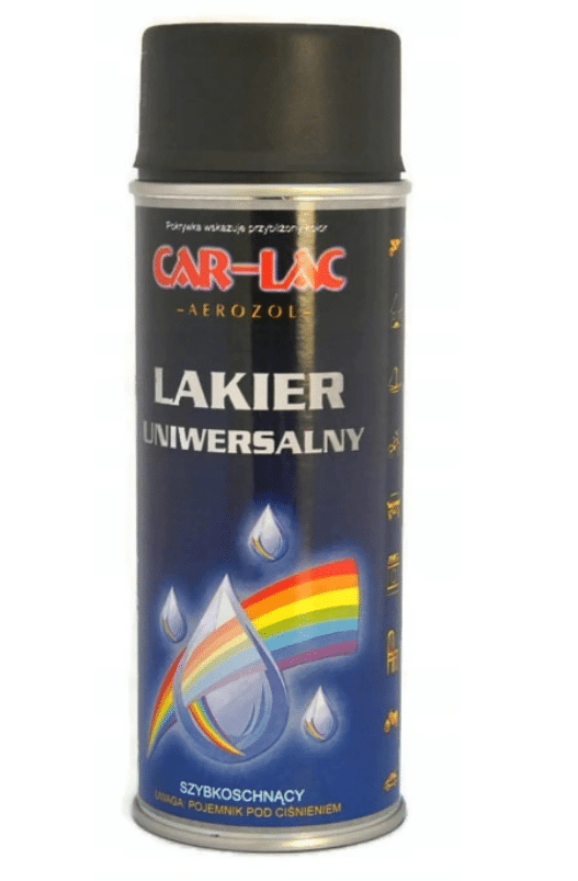 Lakier spray czarny mat RAL 9011 400 ml