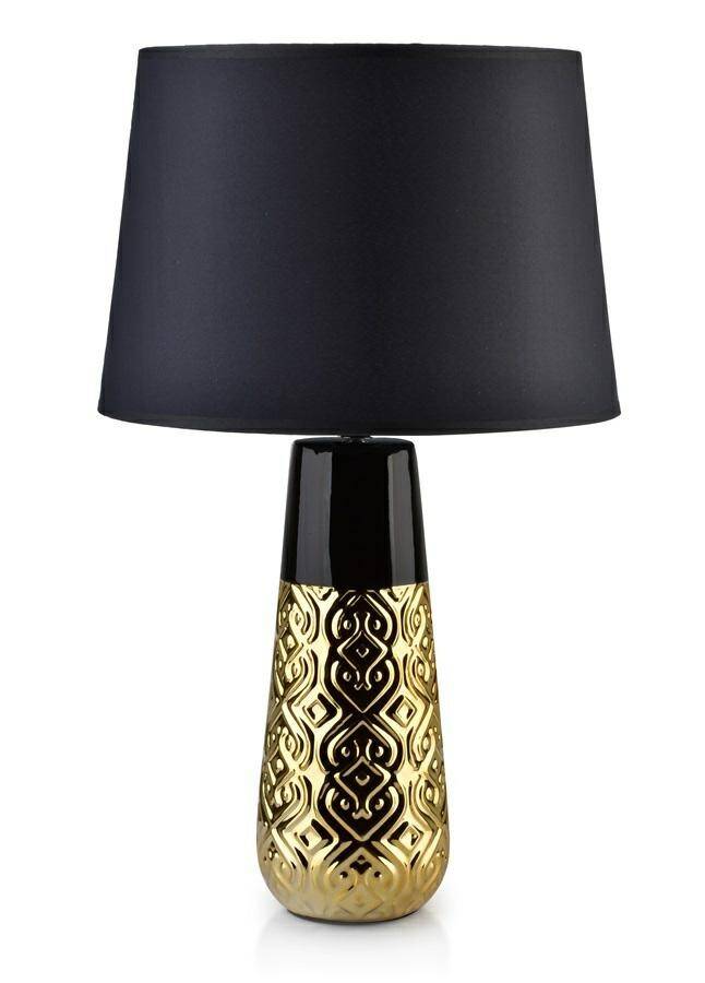Lampa ceramiczna Luna orient gold 57cm