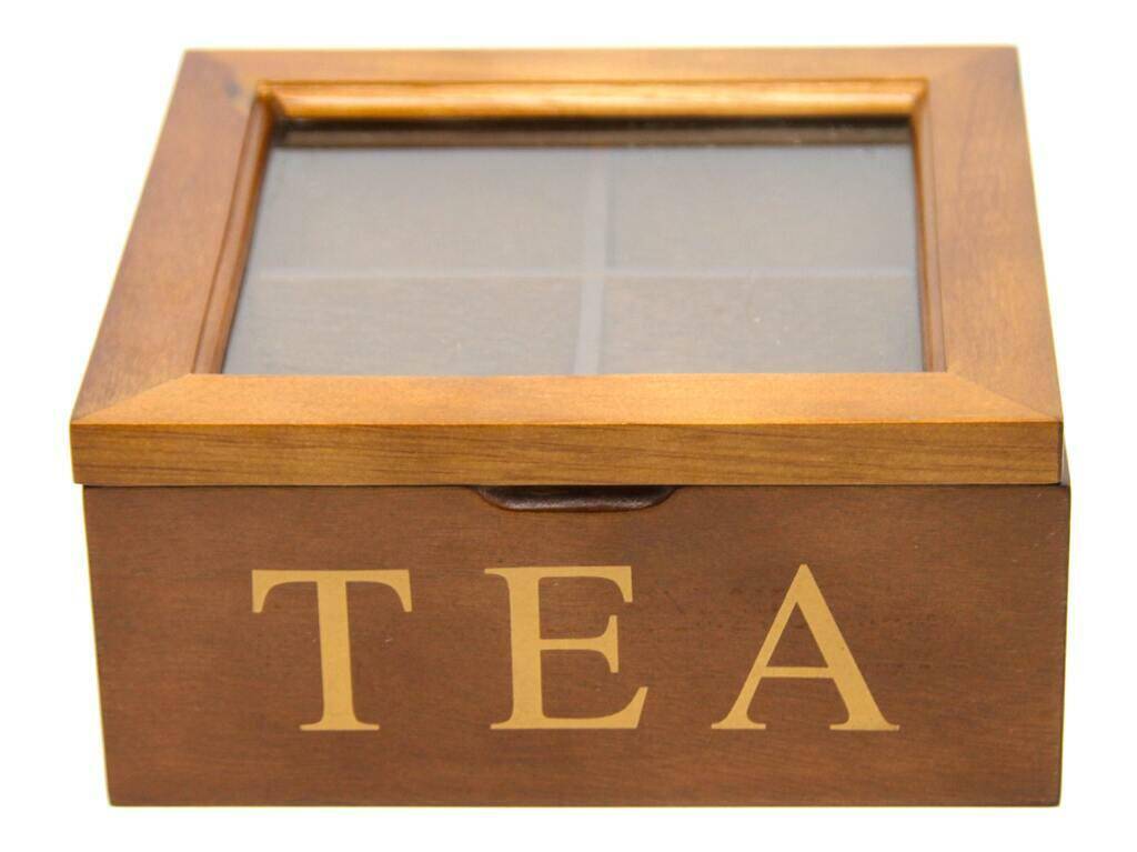 Kasetka drewniana na herbatę