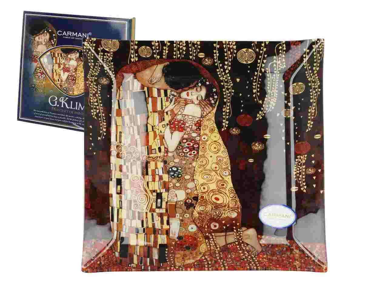G.Klimt Talerz szklany The Kiss 198-1001