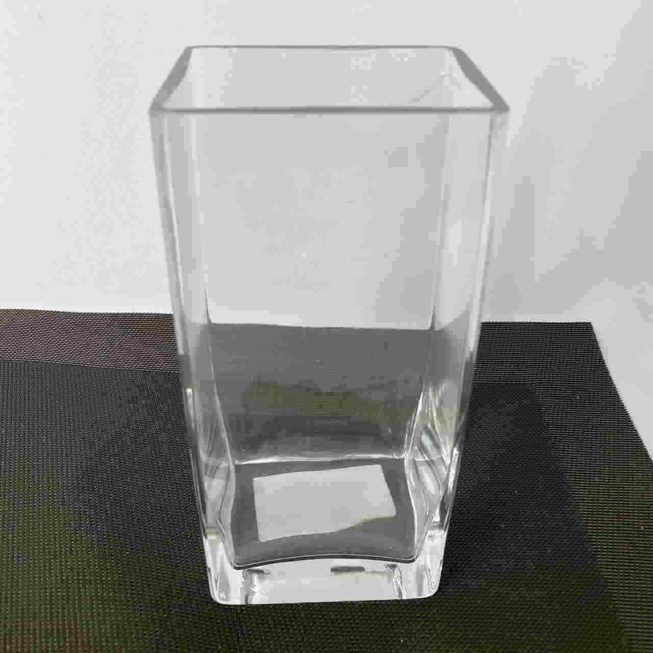 Wazon szklany  prostokąt 22,5x8x10,5cm