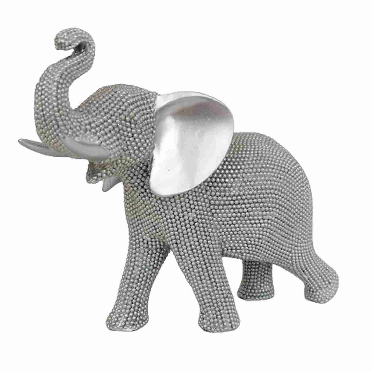 ELDO słoń srebrny 24cm