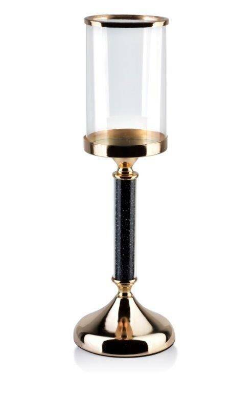 Świecznik Chantal H-40cm złoty