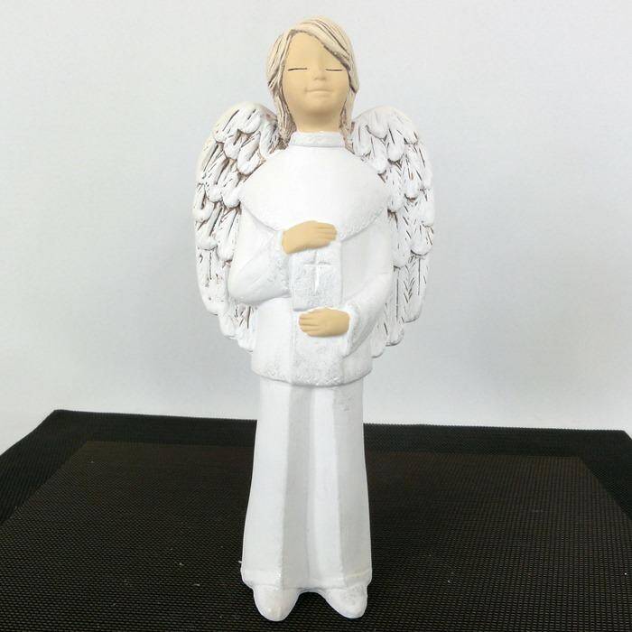 Figurka Anioł komunijna chłopiec 139