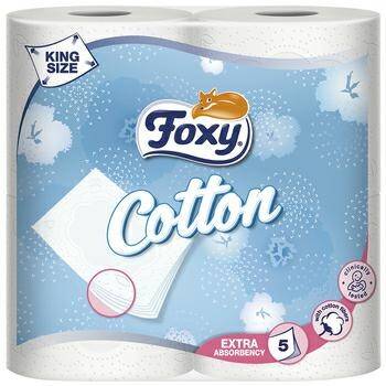 Papier toaletowy Foxy Cotton (4)