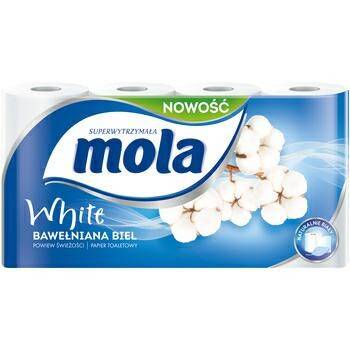 Papier toaletowy Mola (8) bawełniana