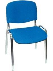 Krzesło ISO chrom C niebieskie