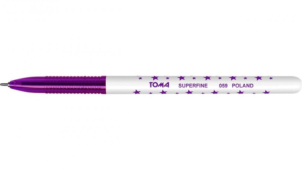Długopis Toma TO-059 fioletowy